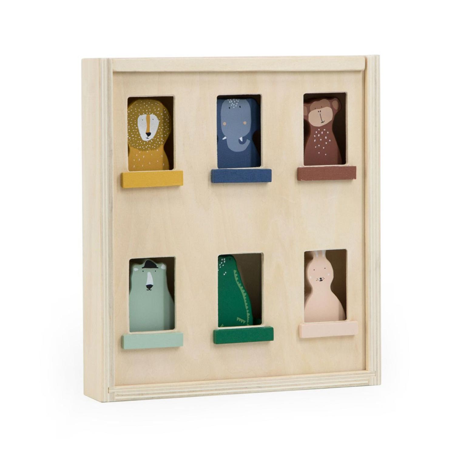 Trixie houten dieren appartement met dieren