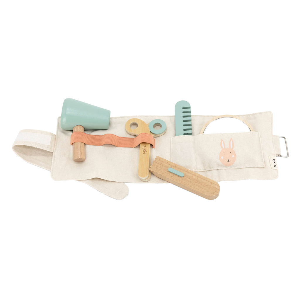 Trixie - houten kapperset 6dlg.