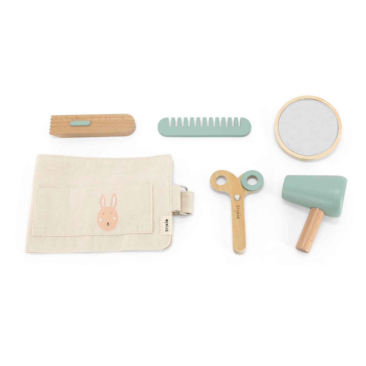 Trixie - houten kapperset 6dlg.