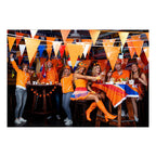 Boland oranje vlaggenlijn, 10mtr.