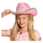 Boland - Kinderhoed glimmer roze