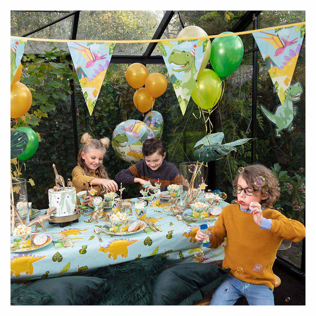 Boland papieren bekers dino party set a 10 21cl
