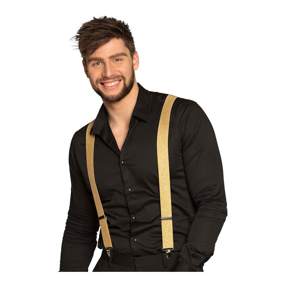Boland - Bretels basic goud