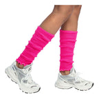 Boland beenwarmers basic neon roze