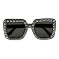 Boland partybril bling bling zwart