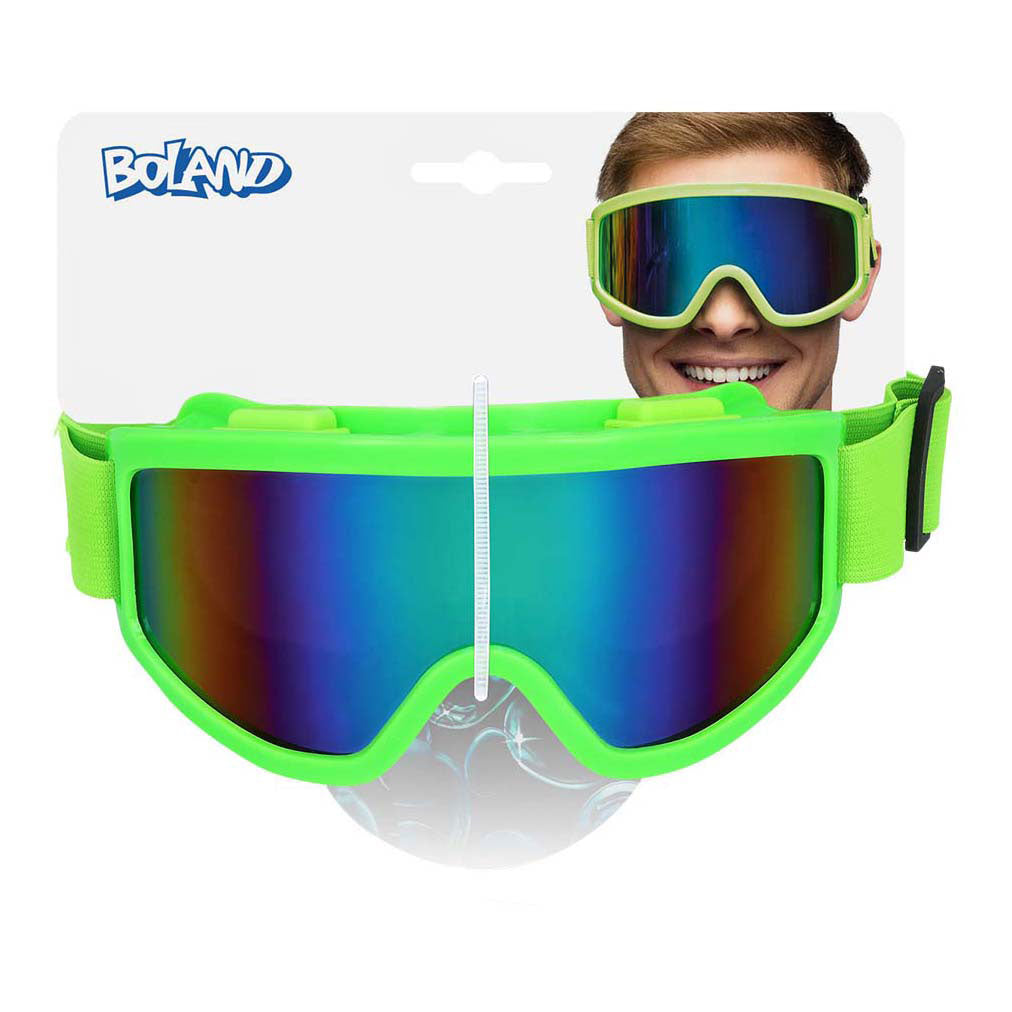 Boland - Party skibril neon groen