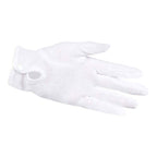 Boland handschoenen met drukknop wit xl