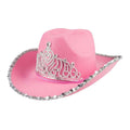 Boland - Hoed glimmer roze