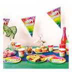 Boland vlaggenlijn happy birthday, 6m