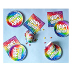Boland papieren servetten happy birthday, 20st.