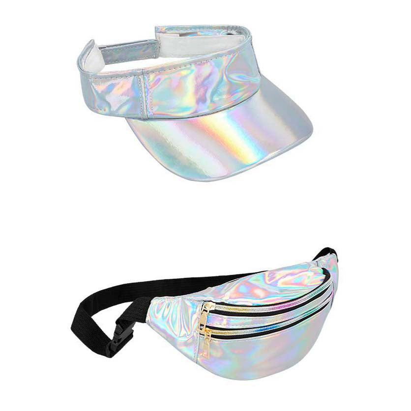 Boland - Accessoiresset holo festival zilver