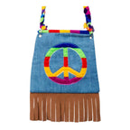 Boland schoudertas peace, 19x19cm