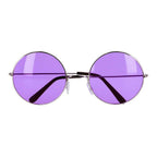 Boland partybril hippie xl paars
