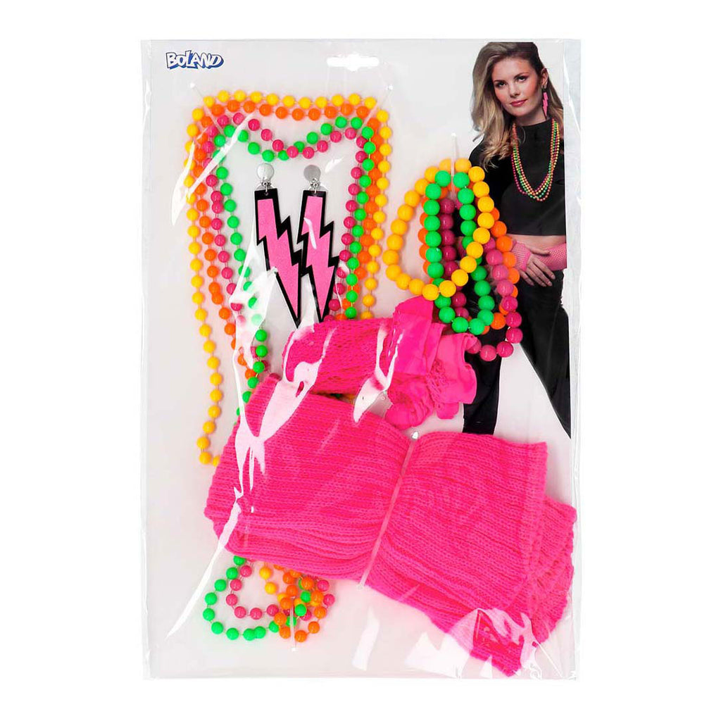 Boland - Set 80's neon outfit