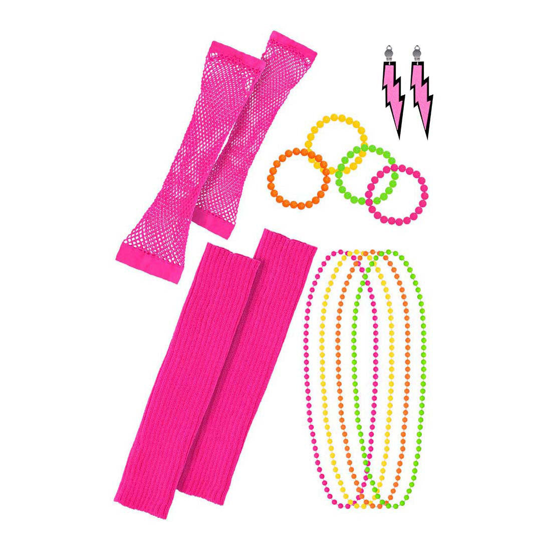 Boland - Set 80's neon outfit