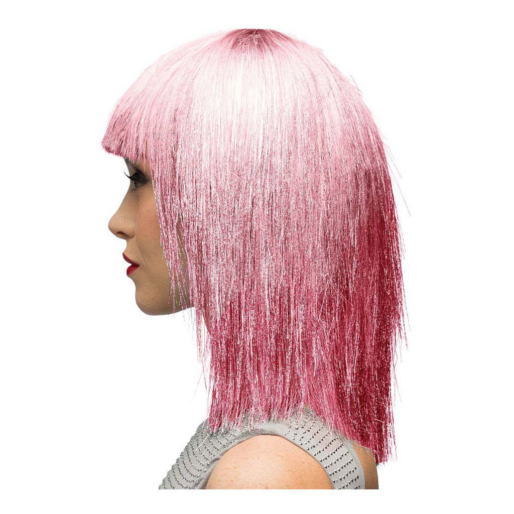Boland - Pruik crazy roze