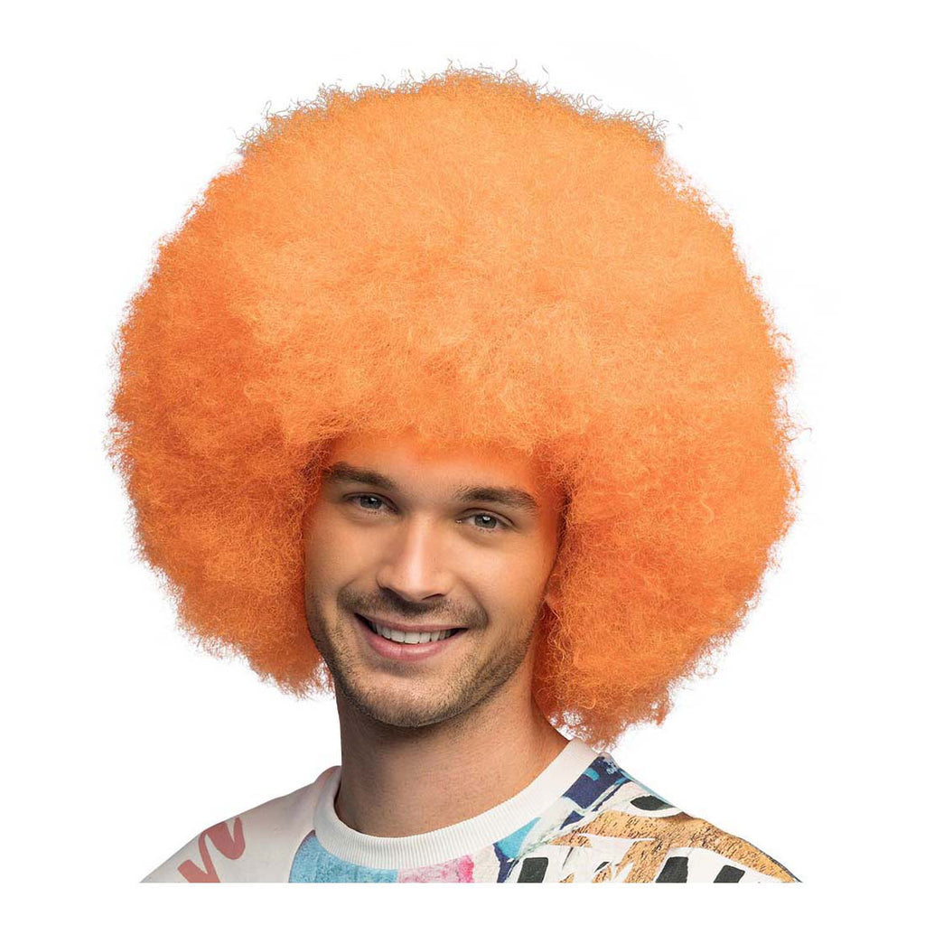 Boland - Pruik sugar neon oranje
