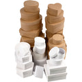 Creativ Company - Creativ Company Https://www.cchobby.nl/dozen-afm-6-5-18-cm-bruin-wit-30-stuk-1-set