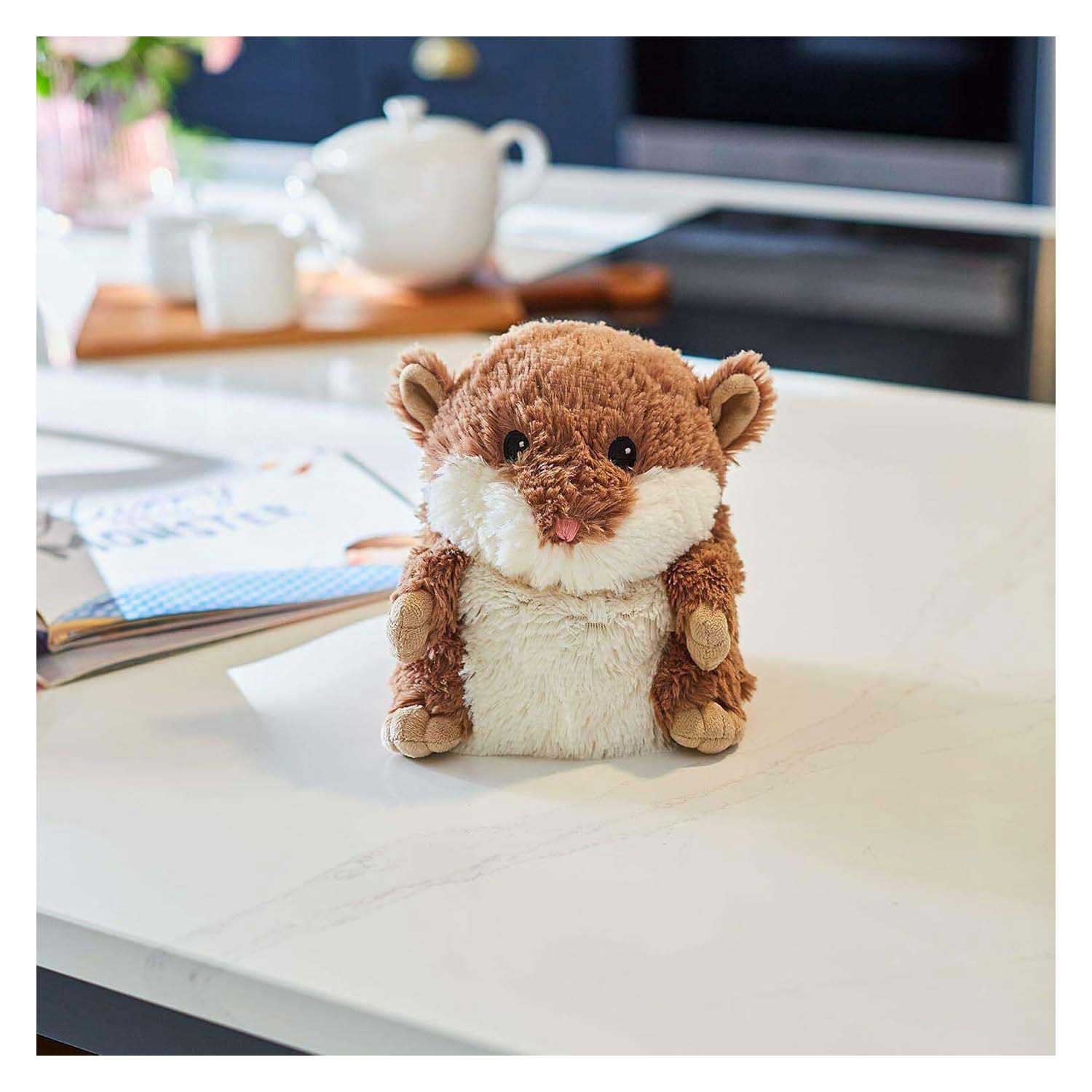 Warmies magnetronknuffel hamster