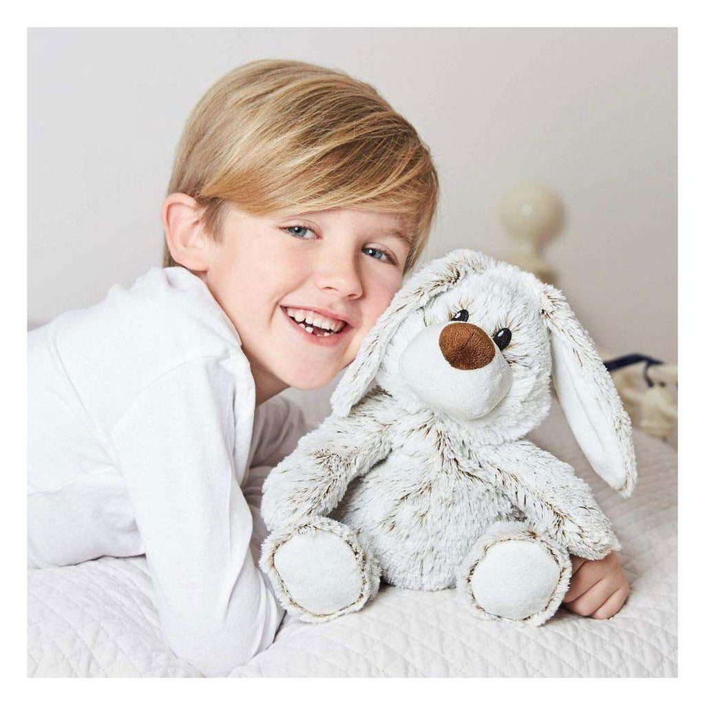 Warmies magnetronknuffel bunny snowy