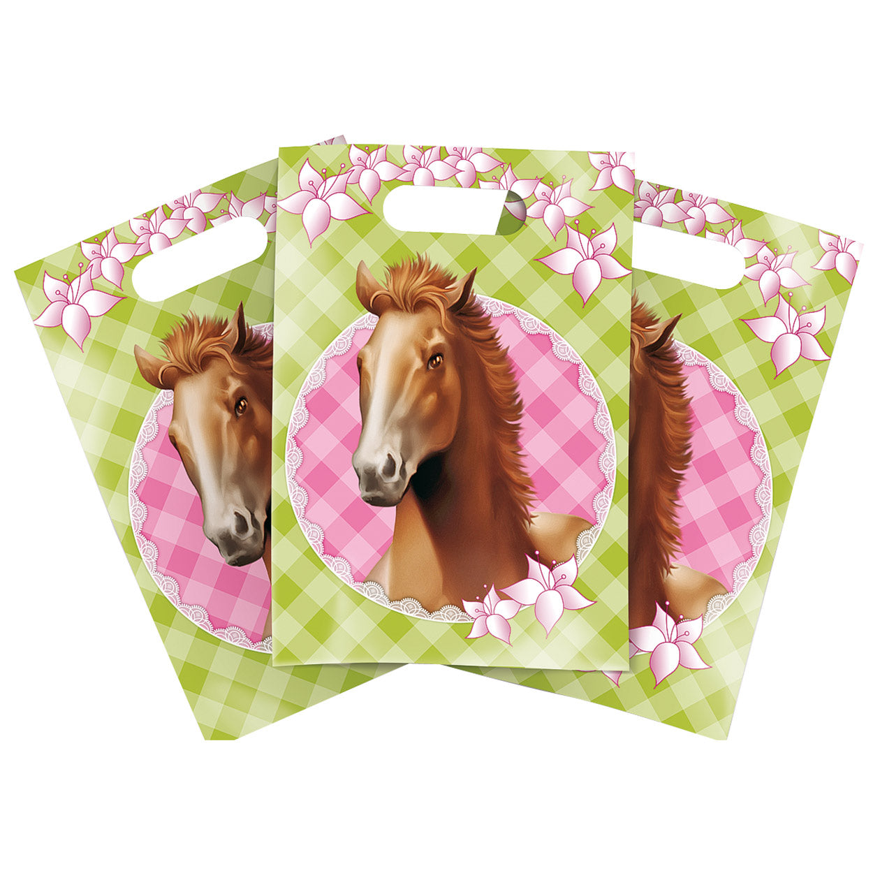 Haza Witbaard - Haza Witbaard Uitdeelzakjes paarden 6 stuks
