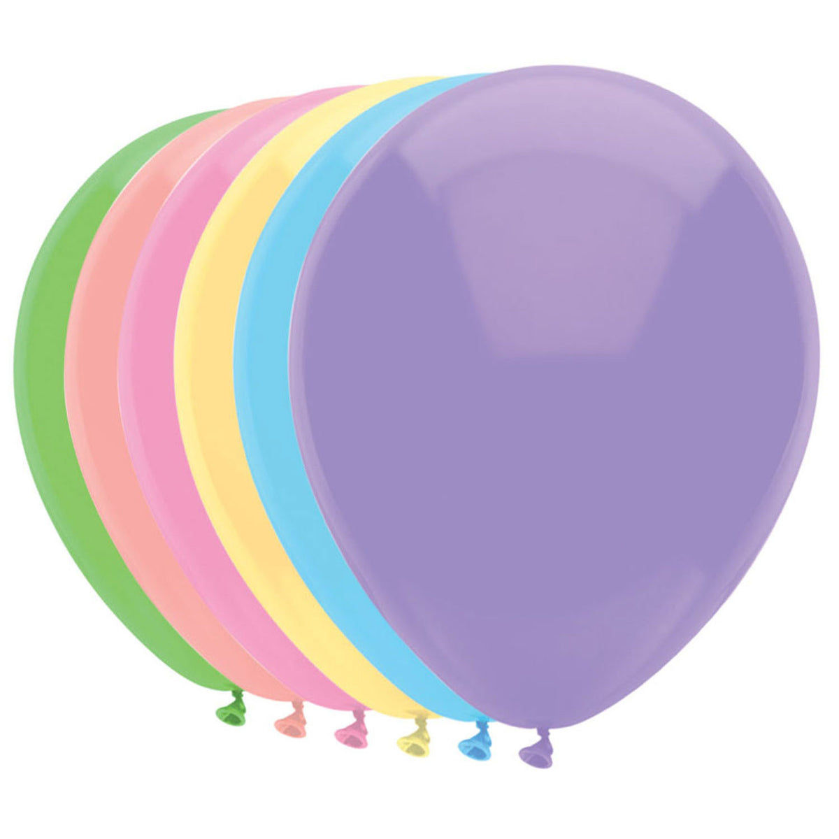 Haza Witbaard - Haza Witbaard Ballonnen pastel 10 stuks