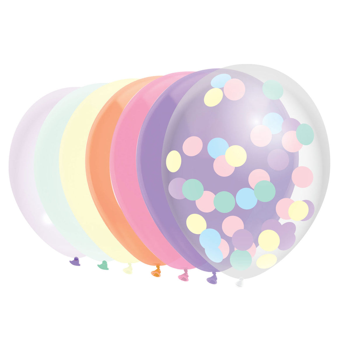 Haza Witbaard - Haza Witbaard Ballonnen pastel 10 stuks