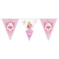Haza witbaard vlaggenlijn prinses, 10mtr.