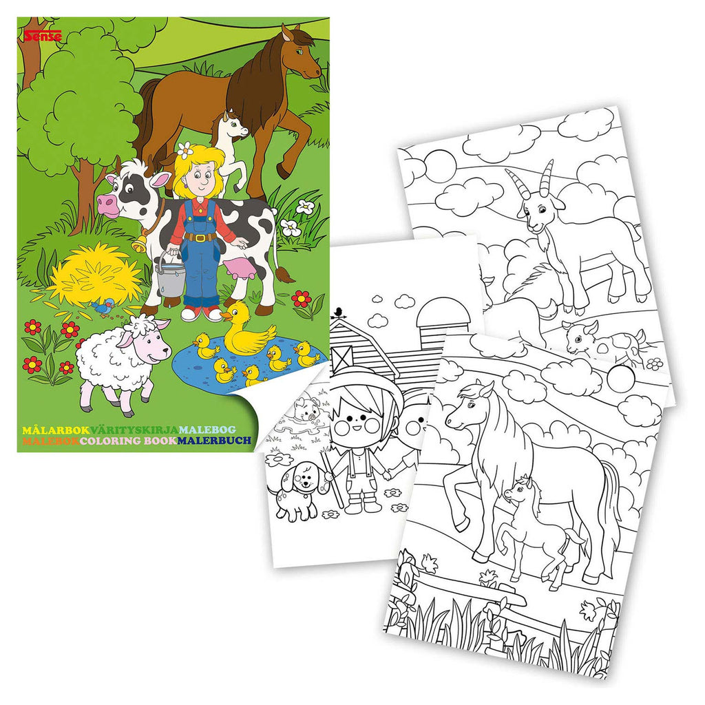 Haza Witbaard - Haza Witbaard Kleurboek boerderij