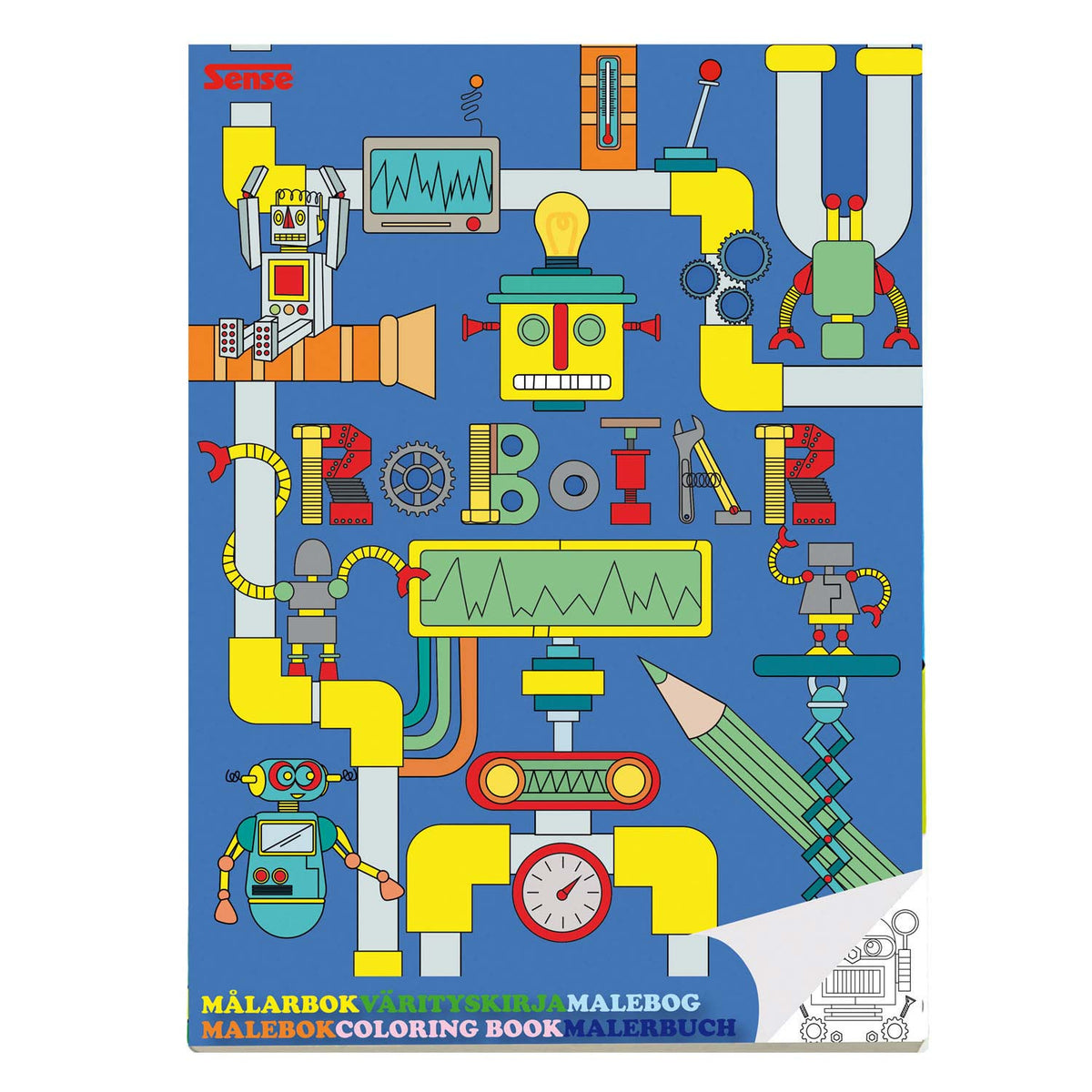 Haza Witbaard - Haza Witbaard Kleurboek robot