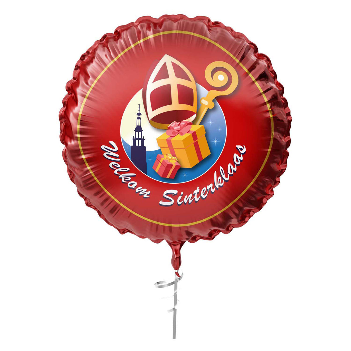 Haza Witbaard - Haza Witbaard Folie ballon welkom sinterklaas