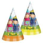 Haza Witbaard - Haza Witbaard Feesthoedjes fien & teun 16cm fsc - 6 stuks