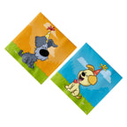 Haza Witbaard - Haza Witbaard Servetten woezel & pip 33cm fsc - 20 stuks