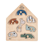 Done by deer houten noppenpuzzel deer friends, 7st.