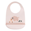 Done by deer siliconen slabbetje pigee - roze