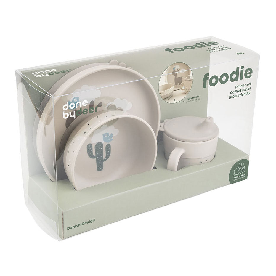 Done by deer foodie dinerset met zuignap lalee - zand