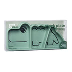 Done by deer siliconen stick stay snackbord croco - groen
