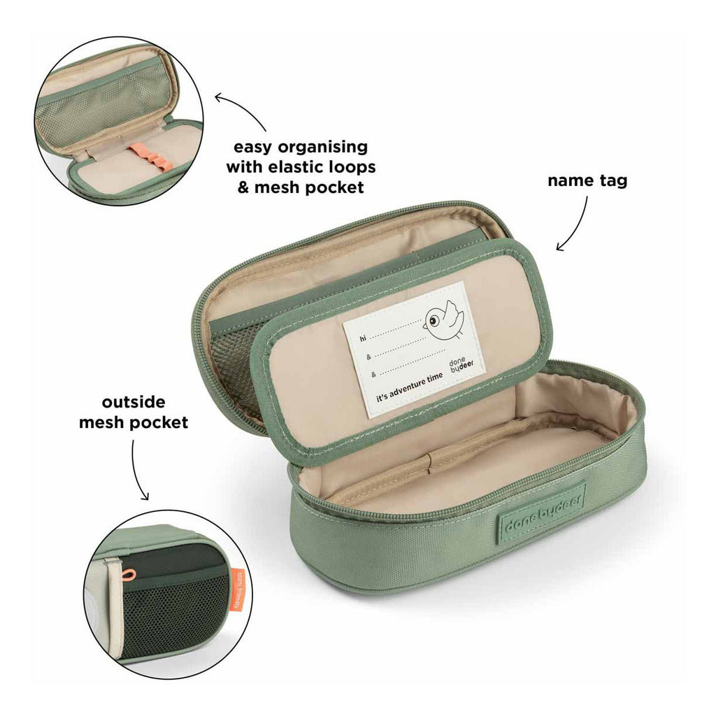Done by deer etui tiny trails - groen