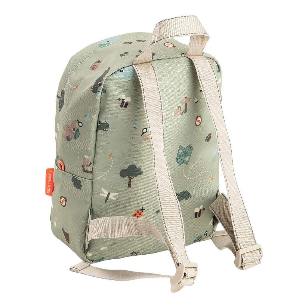 Done by deer kleine rugzak tiny trails groen - 4 l