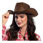 Boland - Cowboyhoed bruin