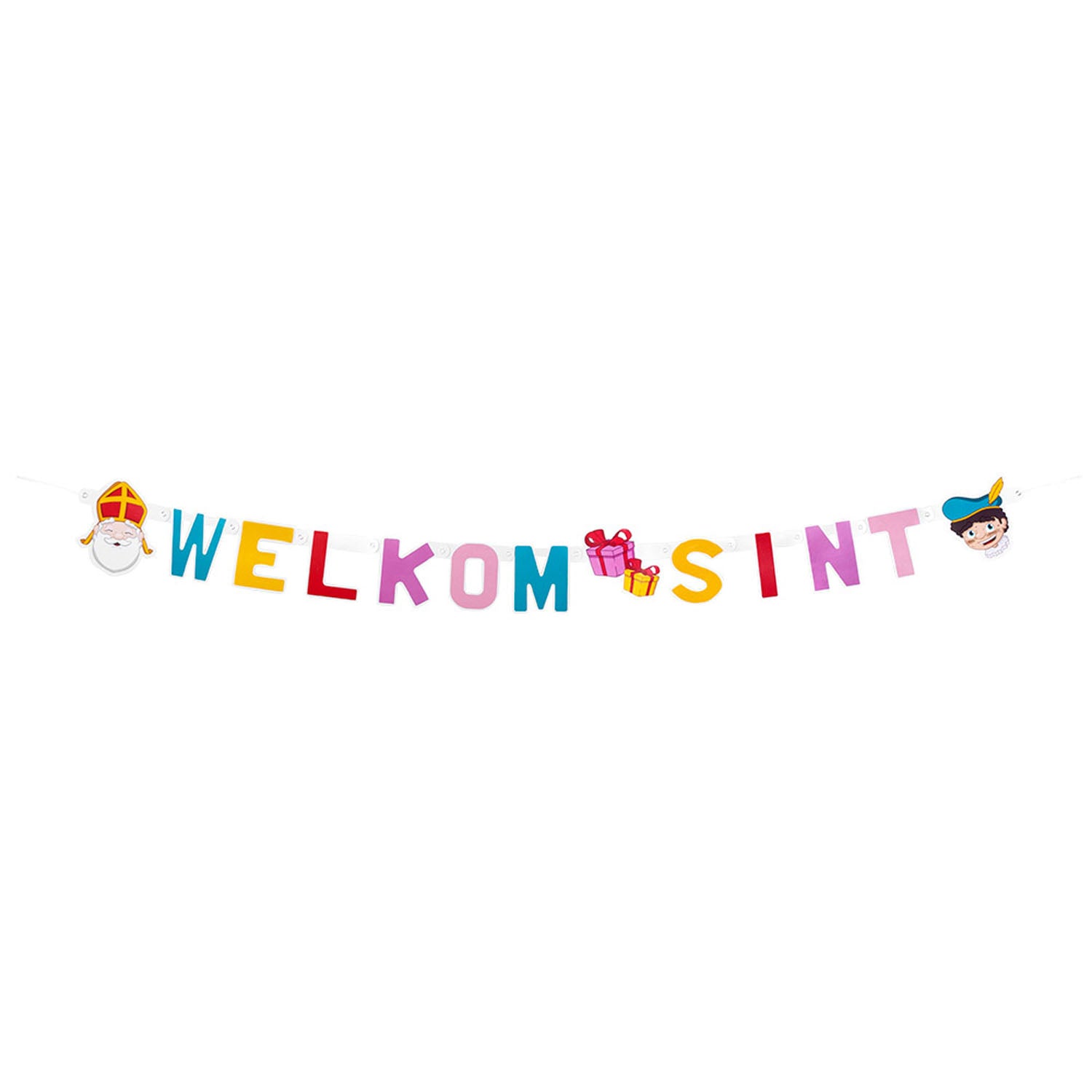 Boland - Letterslinger welkom sint