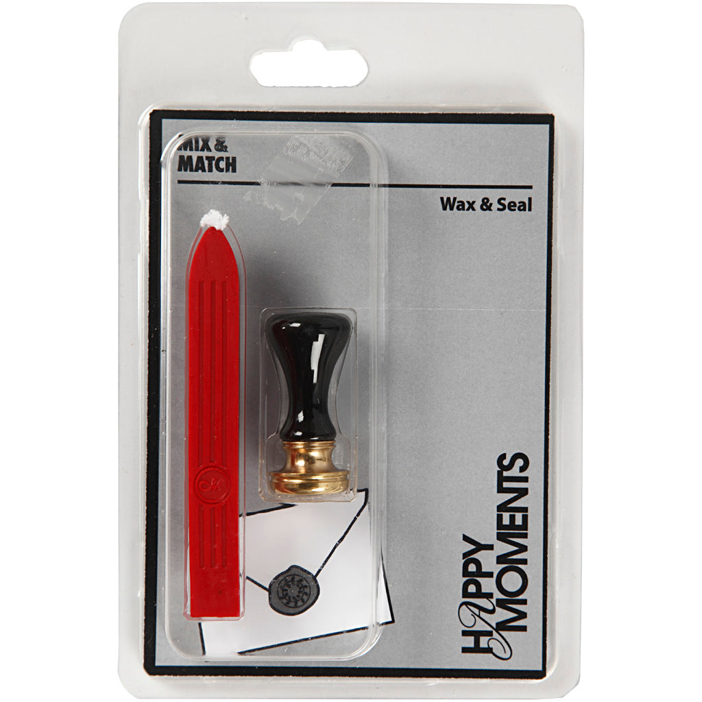 Creativ Company - Creativ Company Https://www.cchobby.nl/zegel-set-d-17-mm-rood-1-set