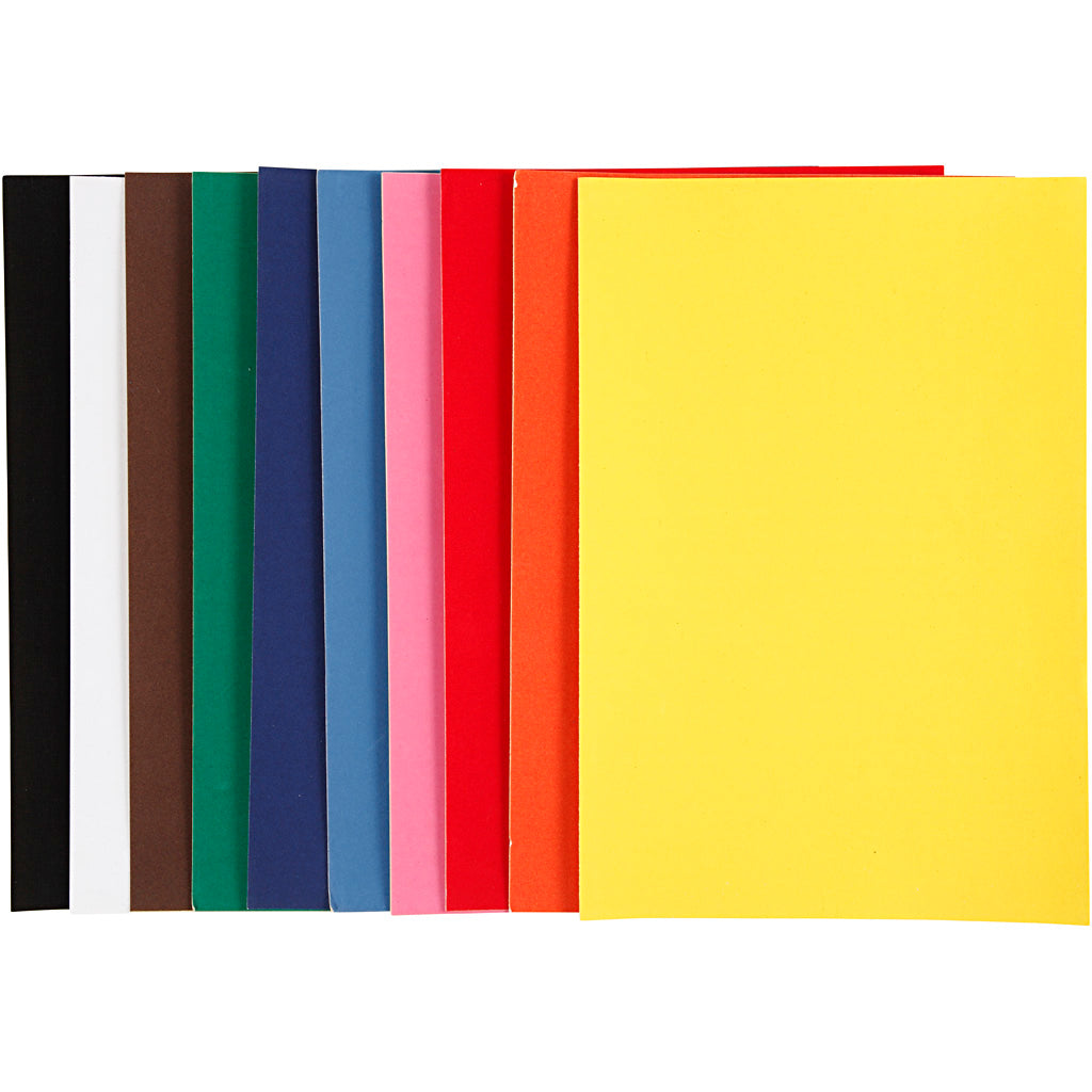Creativ Company - Creativ Company Https://www.cchobby.nl/velour-papier-a4-vel-210x297-mm-140-gr-diverse-kleuren-10-vel-1-doos