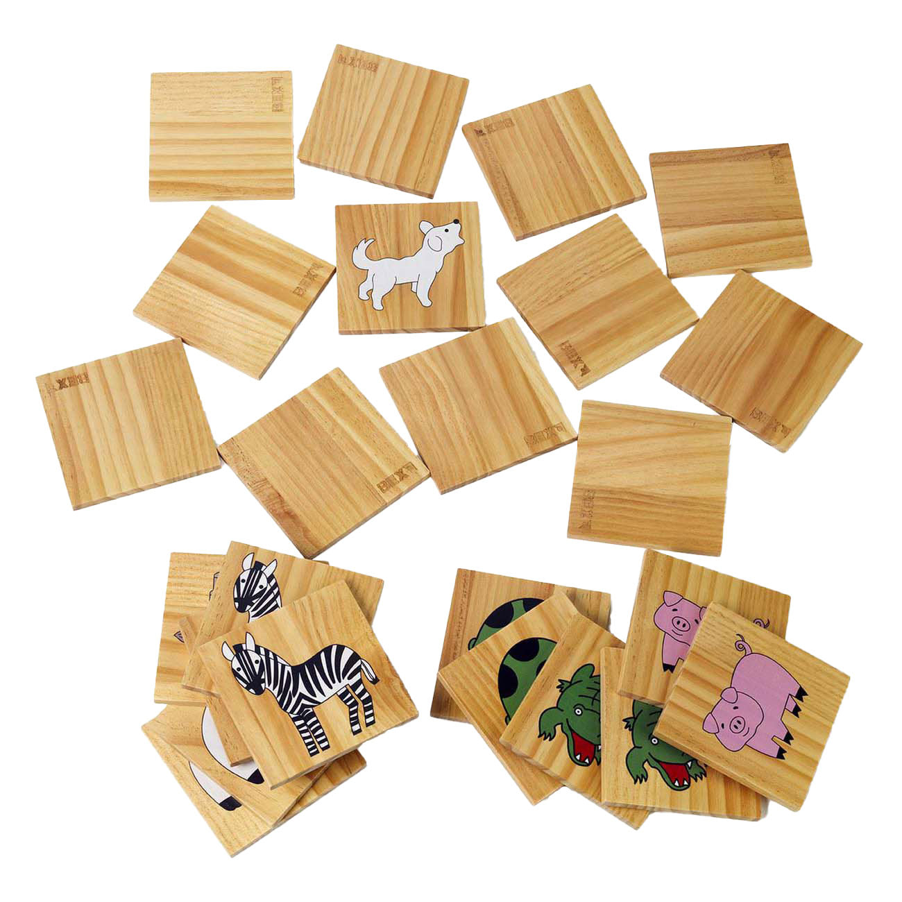 Bex sport giant houten memo set