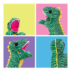 Lumo Stars - knuffel - dino t-rex 15cm