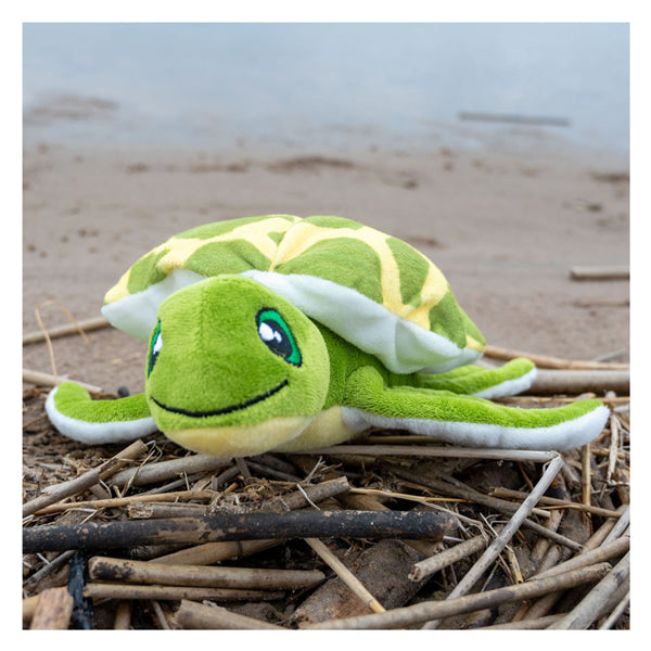 Tactic save the sea schildpad konna – zachte knuffel 20x10x7 cm – pluche zeedier – inclusief adoptiecertificaat – speelgoed vanaf 0 jaar – schildpad knuffeldier – ontdek de wereld van zeedieren - inclusief gratis app