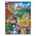 Selecta larsen legpuzzel de sprookjes van grimm, 33st.