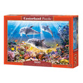 Castorland legpuzzel dolphins underwater, 500st.