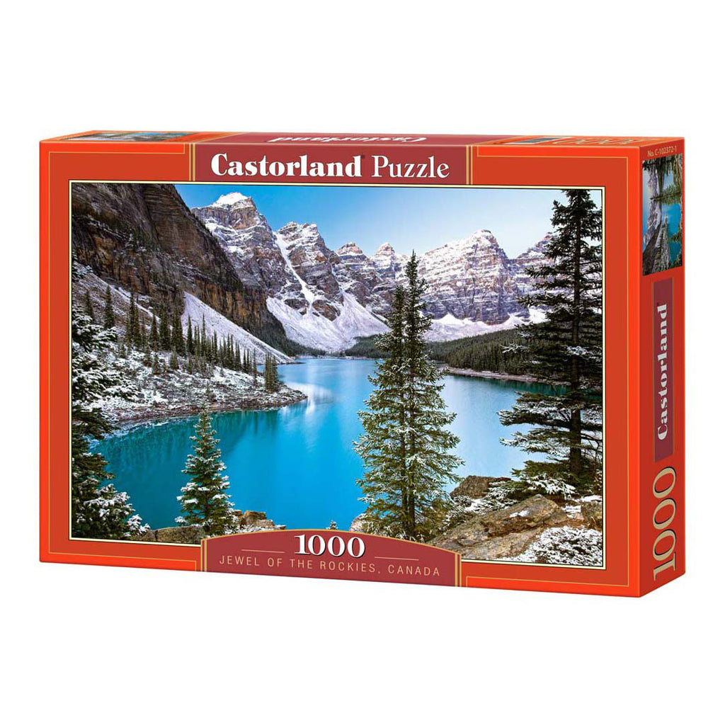 Castorland legpuzzel the jewel of the rockies canada, 1000st.