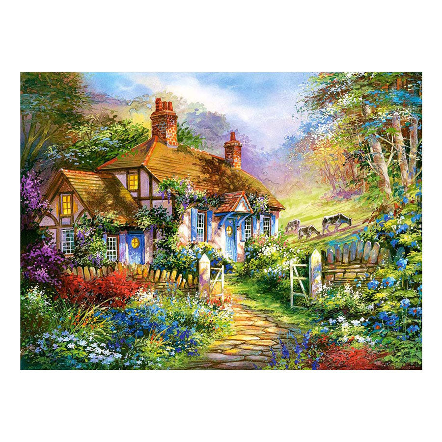 Selecta - Selecta Castorland legpuzzel forrest cottage 3000st.